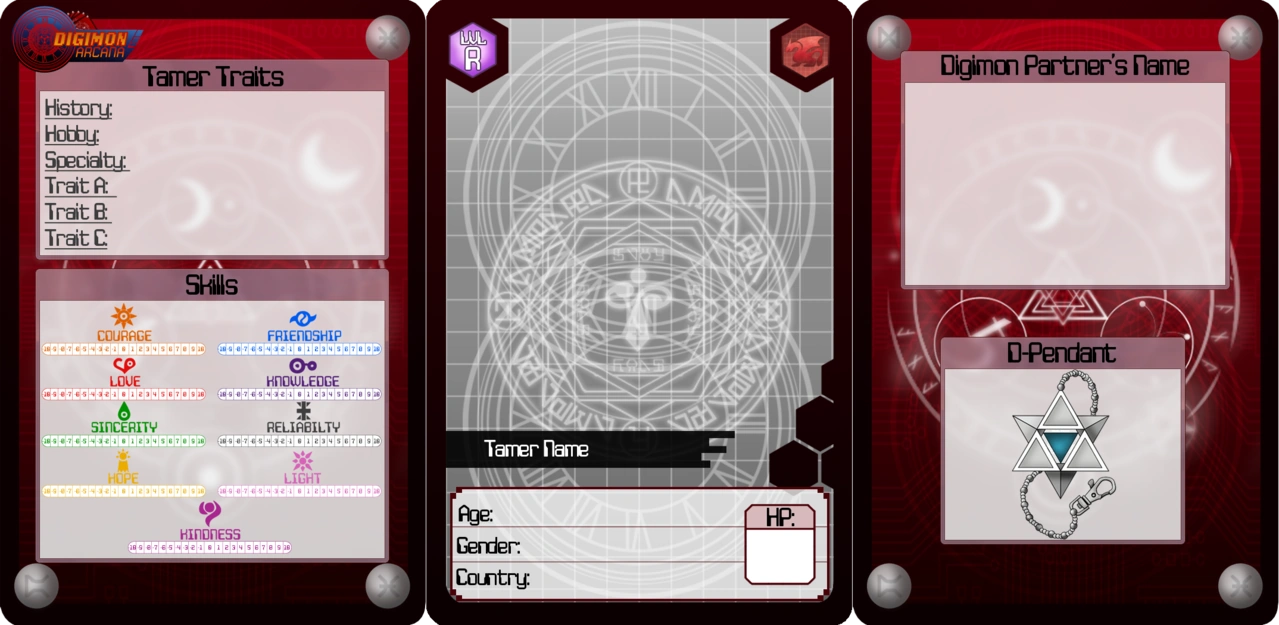 Character creation | Digimon Arcana Wiki | Fandom