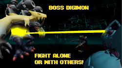 Boss Digimon, Digimon Masters Roblox Wiki