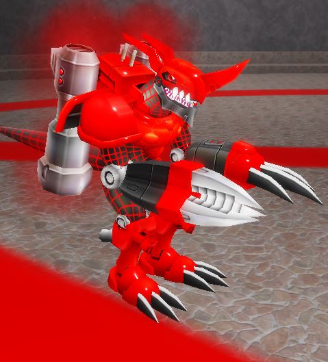 Digimon Masters Online - Machinedramon's burst mode: ChaosDramon Level:  Burst Mode Type: Machine Attribute: Virus Family: Metal Empire Prior forms:  Machinedramon(Mega)