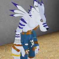 Weregarurumon Digimon Masters Roblox Wiki Fandom