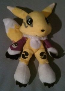 Renamon Kuta Chara Beanie Plush Digimon Merchandise Wiki Fandom