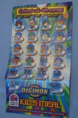 Digimon Taco Bell Kid's Meal Promotions | Digimon Merchandise Wiki | Fandom Digimon Taco Bell Kid's Meal Promotions | Digimon Merchandise Wiki | Fandom