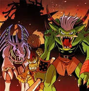 SkullBaluchimon en una imagen promocional de Digimon Crusader