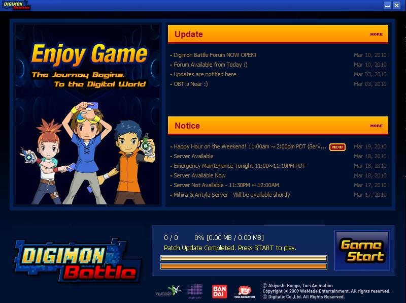 Digimon RPG - GAMEKING