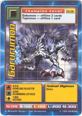 Garurumon St-06 (DB)