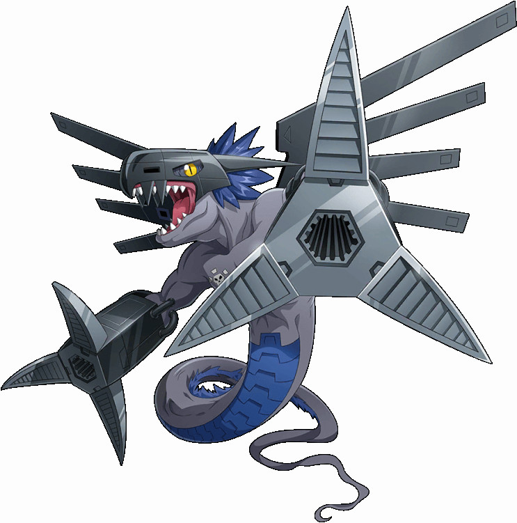 Gigadramon - Digimon Wiki - Neoseeker