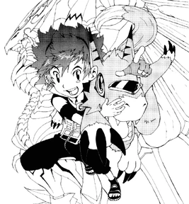 Hikaru Ryuuji et DORUmon