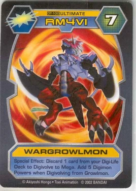 WarGrowlmon DT-100 (DT)