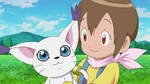 Hikari "Kari" Kamiya and Gatomon