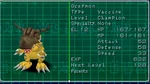 Info screen from Digimon World 2