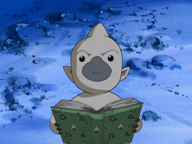 Weekly Prompt] What do we think that is on Bokomon's face? I've always seen  it as a beak but the Digimon Wiki describes it as a mouth with fur. For  that matter