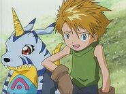 Gabumonmatt.jpg (23 kB) Yamato y Gabumon en Digimon Adventure