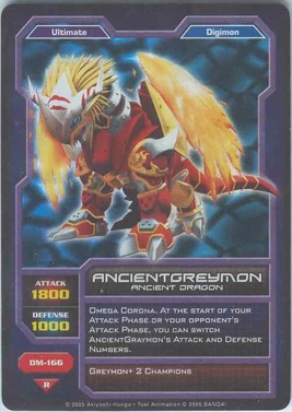 AncientGreymon DM-166 (DC)
