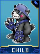 Bearmon Collectors Child Card