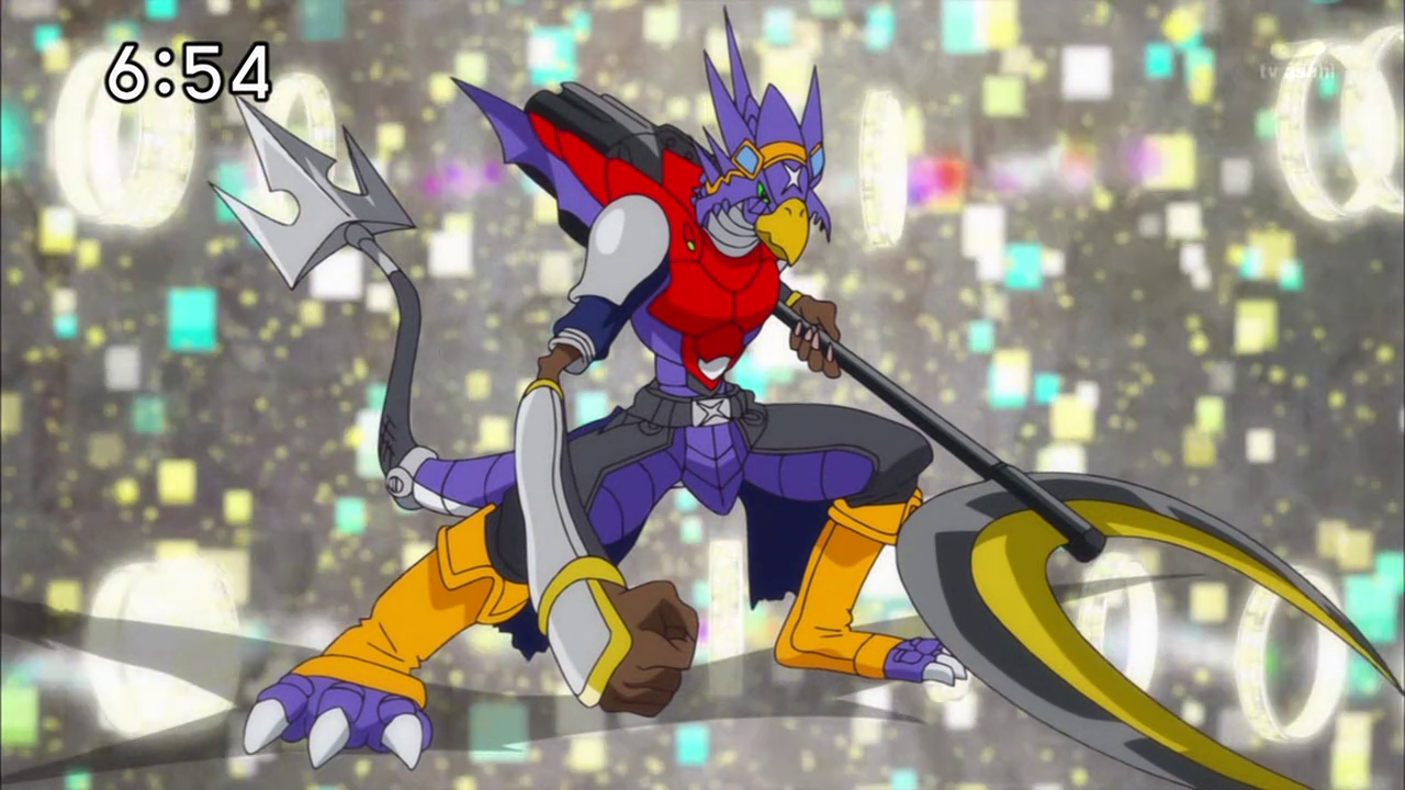 Digimon Wiki - DigiXros de Arresterdramon y Orgemon