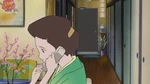Toshiko wearing a green kimono in Digimon Adventure: Our War Game!
