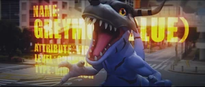 Digimon Project-04 Greymon (Blue)