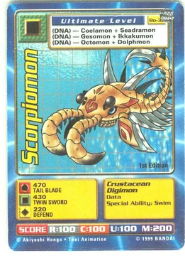 Card:Scorpiomon | DigimonWiki | Fandom