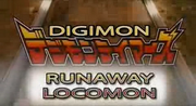 Digimon Tamers Runaway Locomon ENG Logo