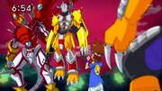 WarGreymon y ShineGreymon