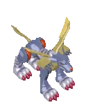 MetalGarurumon RPG.gif (41 KB) Sprite from Digimon Battle