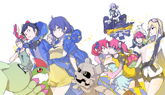 List Of Characters In Digimon Story Cyber Sleuth Digimonwiki Fandom The main page includes an overview of every single digimon and their relevant stats like types, attributes, and stages. digimon story cyber sleuth