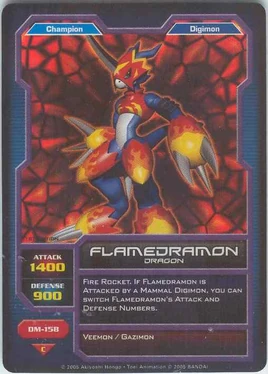 Flamedramon DM-158 (DC)