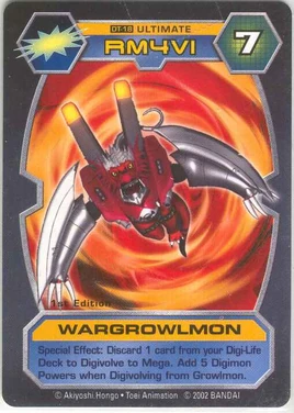 WarGrowlmon DT-18 (DT)