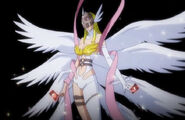 Angewomon en la intro de Digimon Crusader