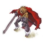 Official Bandai art of Leomon X