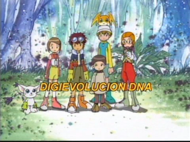 Digimon Adventure 02 ❤️😍 Digivolucion DNA❤️😍 ❤️💚🧡💙💜 Crédito:  @digifans_24 Fotos de @toei_animation #digimon #digimonadventuretri…