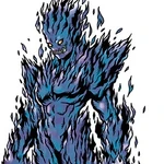 BlueMeramon (Re-Digitize) b.jpg (39 KB) Official Bandai art from Digimon World Re:Digitize