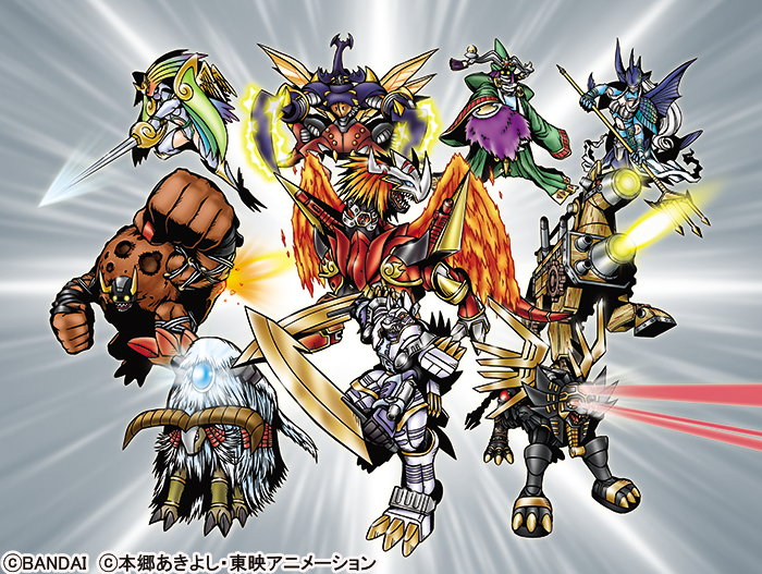 Ten Legendary Warriors, DigimonWiki