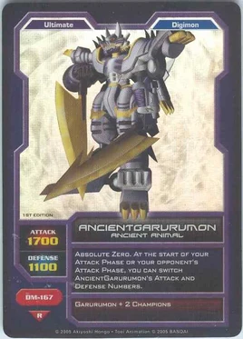 AncientGarurumon DM-167 (DC)