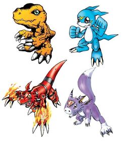 Tudo sobre Digimon!: Digimons Principais