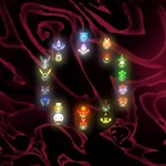 gráfico de evolución de flamemon