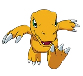 Agumon transparent