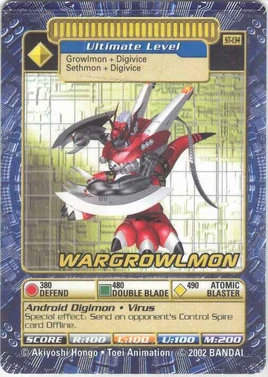 WarGrowlmon St-134 (DB)