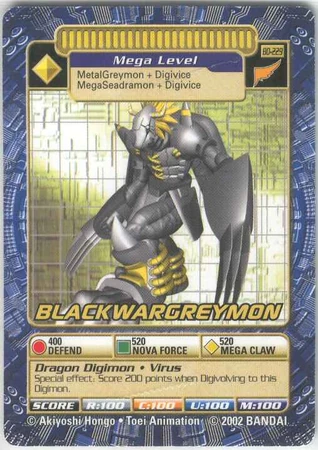 digimon card game blackwargreymon CresGarurumon [EX4-049] (Alternate Art) [Alternative Being Booster] main image 0