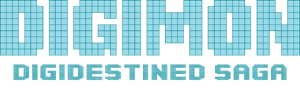 The logo template of the DigiDestined Saga.