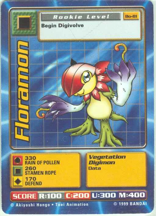 Card:Floramon | DigimonWiki | Fandom