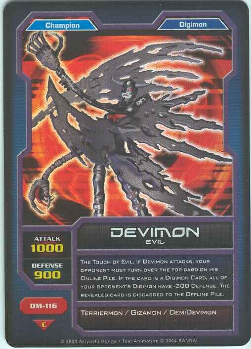 Card:Devimon | DigimonWiki | Fandom
