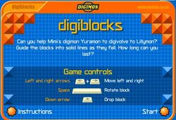 Digiblocks game