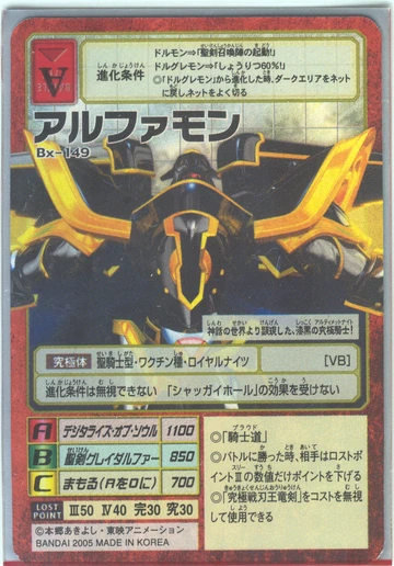 Card:Alphamon | DigimonWiki | Fandom
