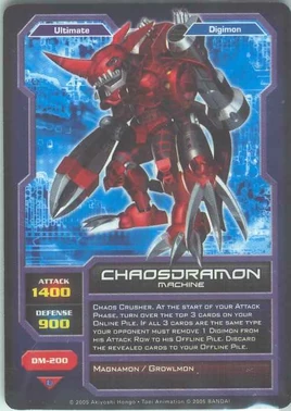 Chaosdramon DM-200 (DC)
