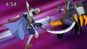 Sagomon vs arresterdramon(+ metaltyranomon)