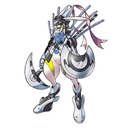 Original official Bandai art from the Digimon Reference Book