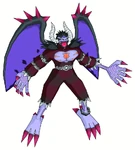 Art oficial de Daemon para Digimon Savers: Another Mission