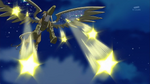 Pegasusmon's "Star Shower" technique