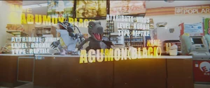 Digimon Project-04 Agumon (Black) and Gabumon (Black)